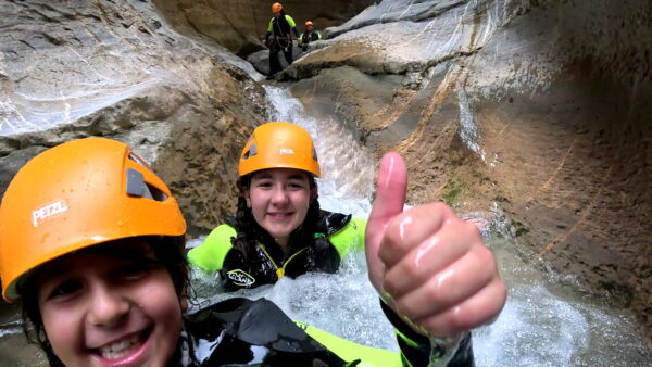 Barranco de Gorgol en familia