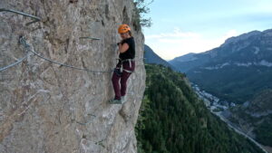 La vía ferrata de Iserías en Canfranc ofrece unas vistas únicas