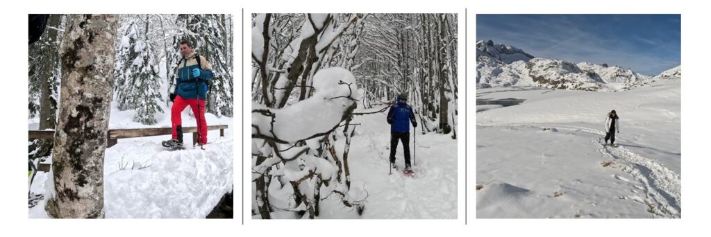 Rutas de Raqueta de Nieve muy próximas a la localidad de Villanúa